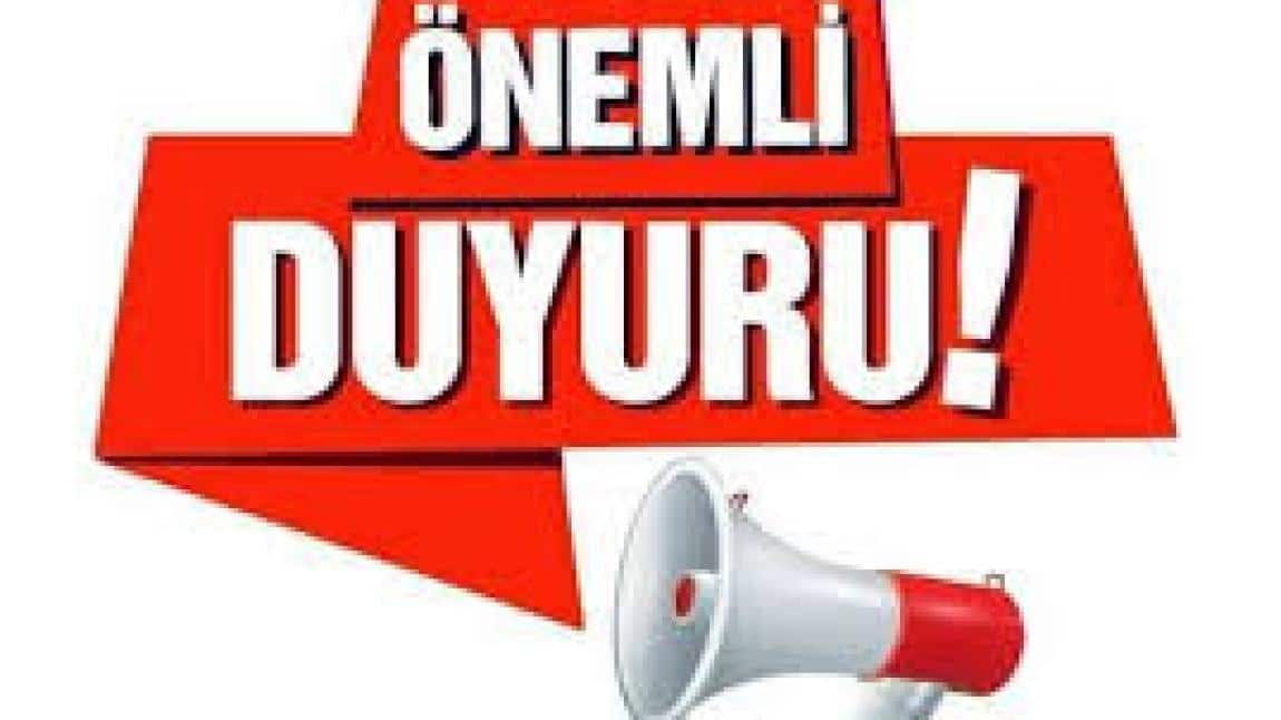 Kura ile Nakil İşlemleri Duyurusu - Son Başvuru: 12 Eylül 2025 Saat 17.00